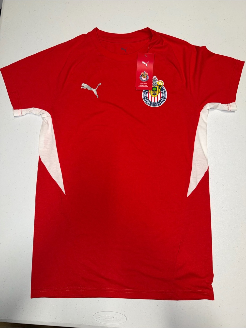 Puma: Guadalajara Chivas Red/White Mens Shirt (Small)